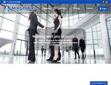 Tablet Screenshot of mxglobal.com